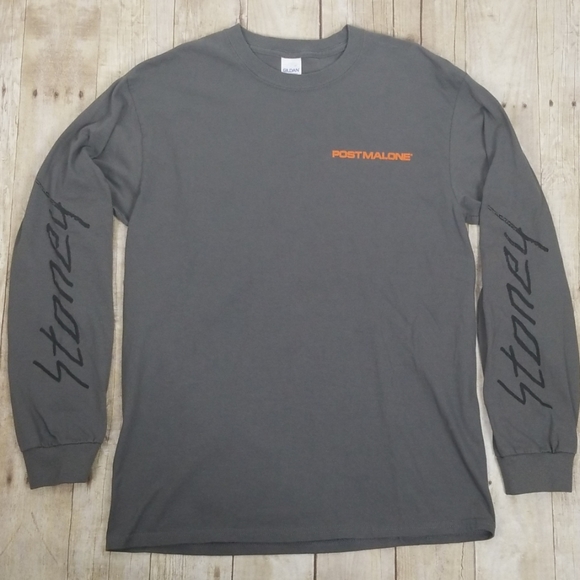 Gildan Other - 🤘😜 Post Malone Stoney Long Sleeve Concert Shirt